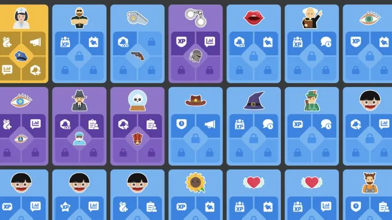 Các vai trò đa dạng trong Wolvesville Online APK