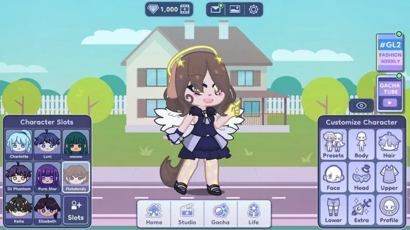 Tùy chỉnh nhân vật Anime theo phong cách riêng trong Gacha Life 2 