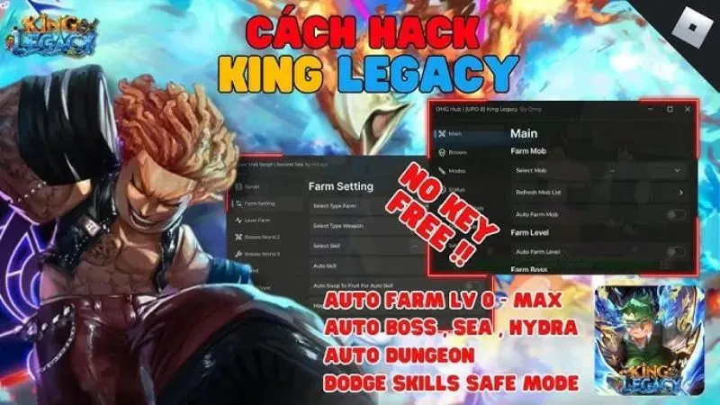 Hack King Legacy Có Những Tính Năng Gì?