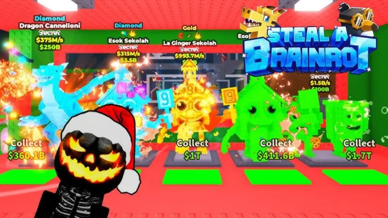 Giới Thiệu Game Hot Steal A Brainrot Roblox