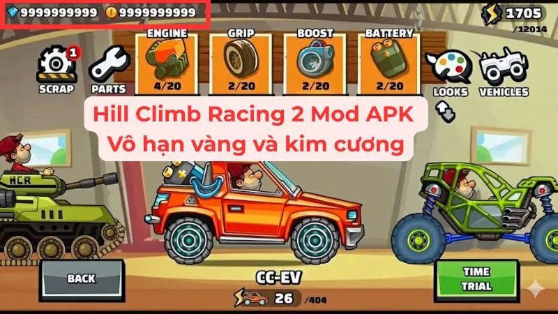 Hack Hill Climb Racing 2 Có Gì Đặc Biệt?