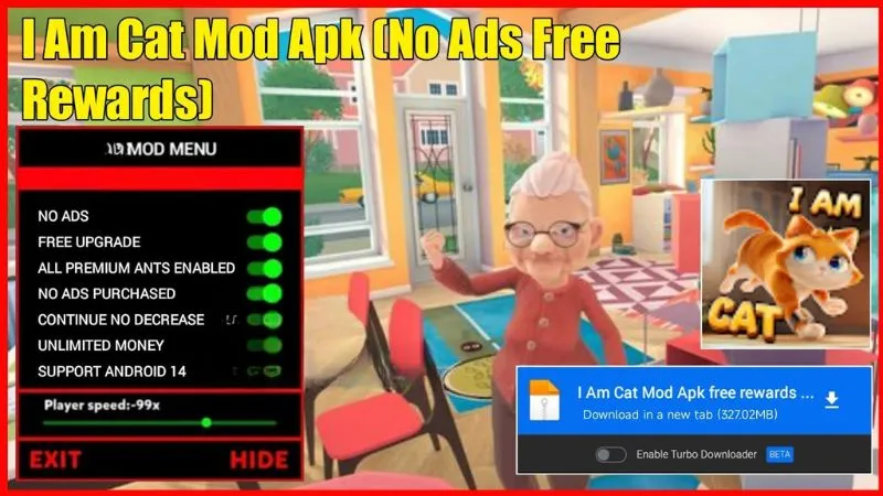 Hack I Am Cat Có Tính Năng Gì?