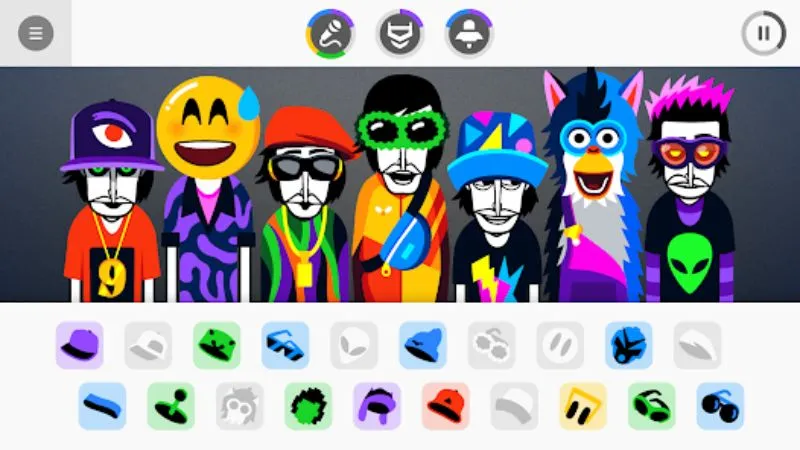 Sáng tác nhạc theo cách đơn giản nhất trong Incredibox Apk