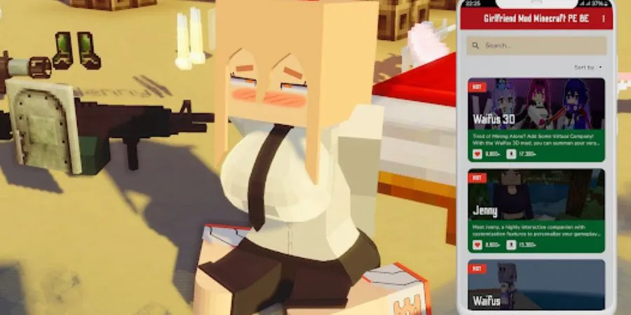 Banner Minecraft Jenny Mod