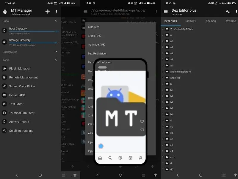 Phân Tích Bộ Tính Năng Cốt Lõi Của MT Manager APK