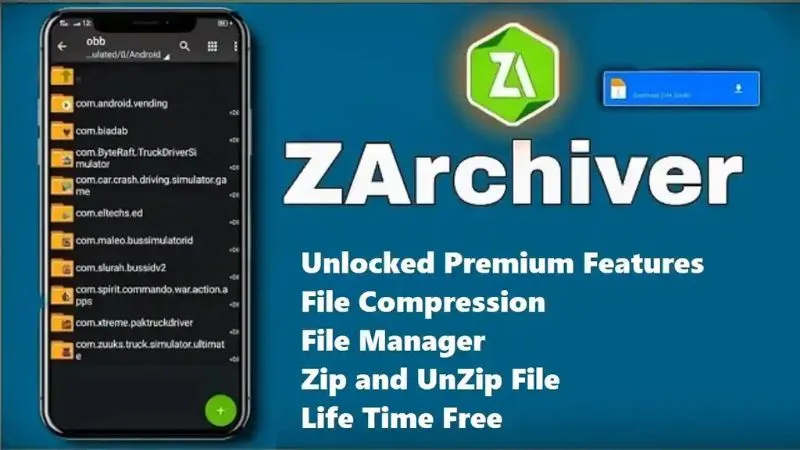 Hướng Dẫn Cài Đặt Zarchiver Pro APK