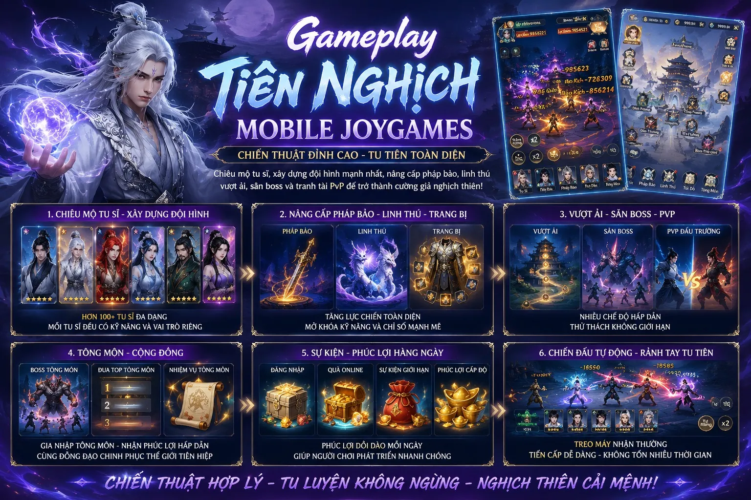 Gameplay Tiên Nghịch Mobile Joygames