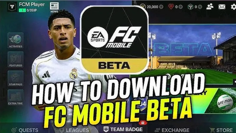 Hướng Dẫn Cài Đặt APKEA SPORTS FC MOBILE 27 APK