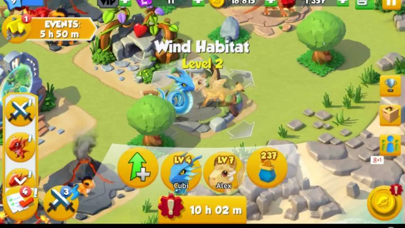 Những Điểm Nổi Bật Của Dragon Mania Legends
