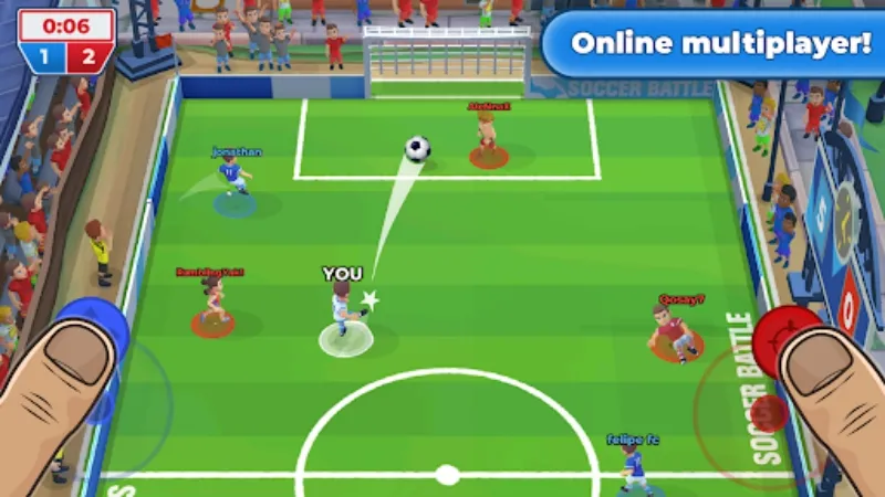 soccer battle mod apk