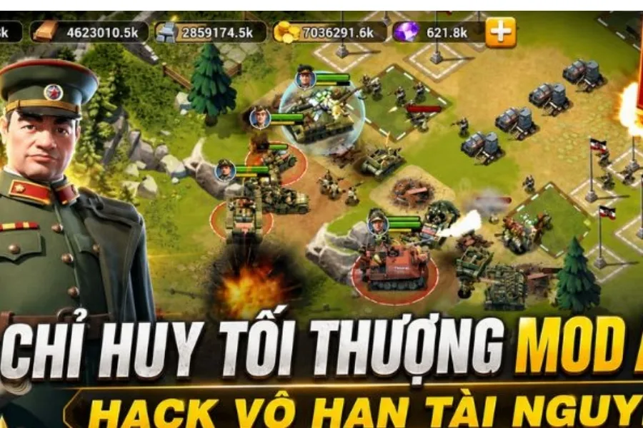 Tính năng Hack Chỉ Huy Tối Thượng