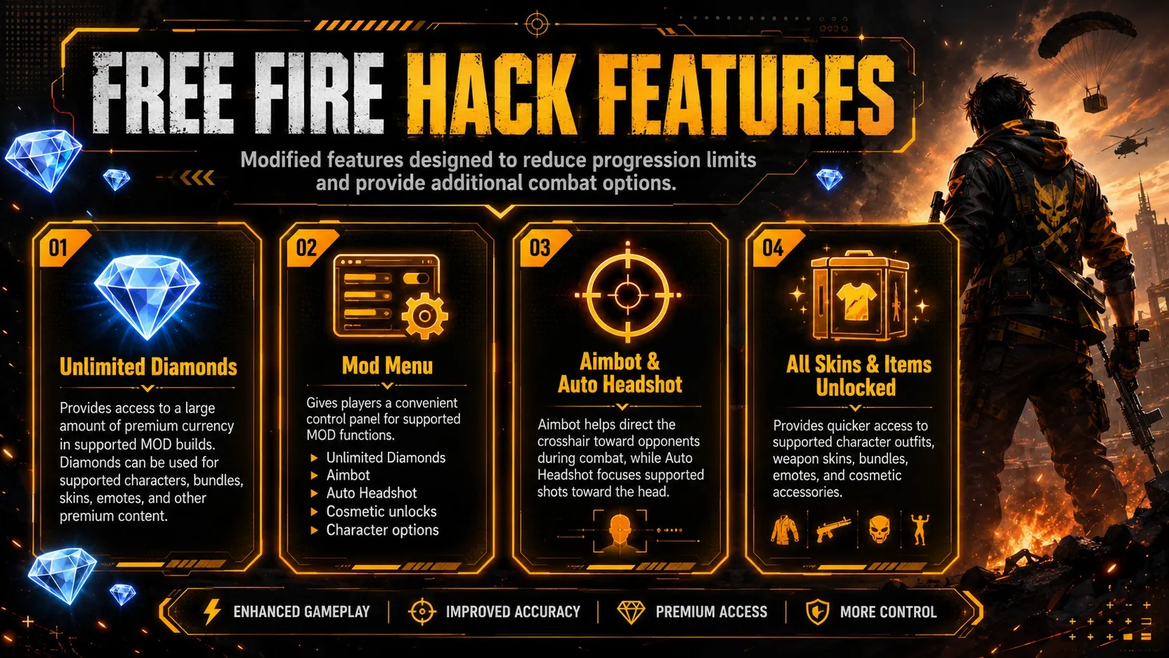 Free Fire Hack Features