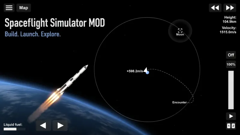Giới thiệu Spaceflight Simulator MOD 