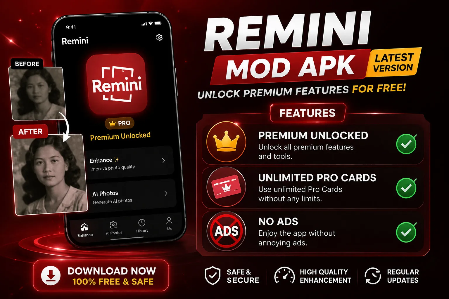 What Is Remini Mod APK?