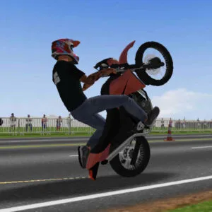 Tải Moto Wheelie 3D MOD APK (Vô Hạn Tiền, Xe Độ) v0.120