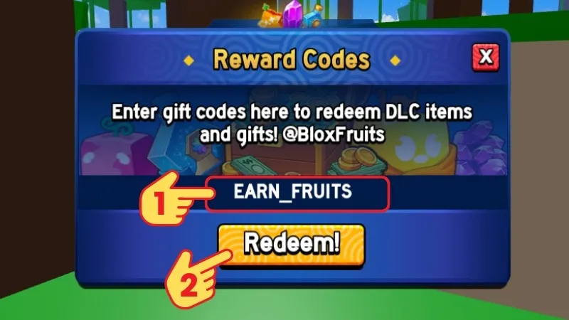 How to Redeem Blox Fruit Codes