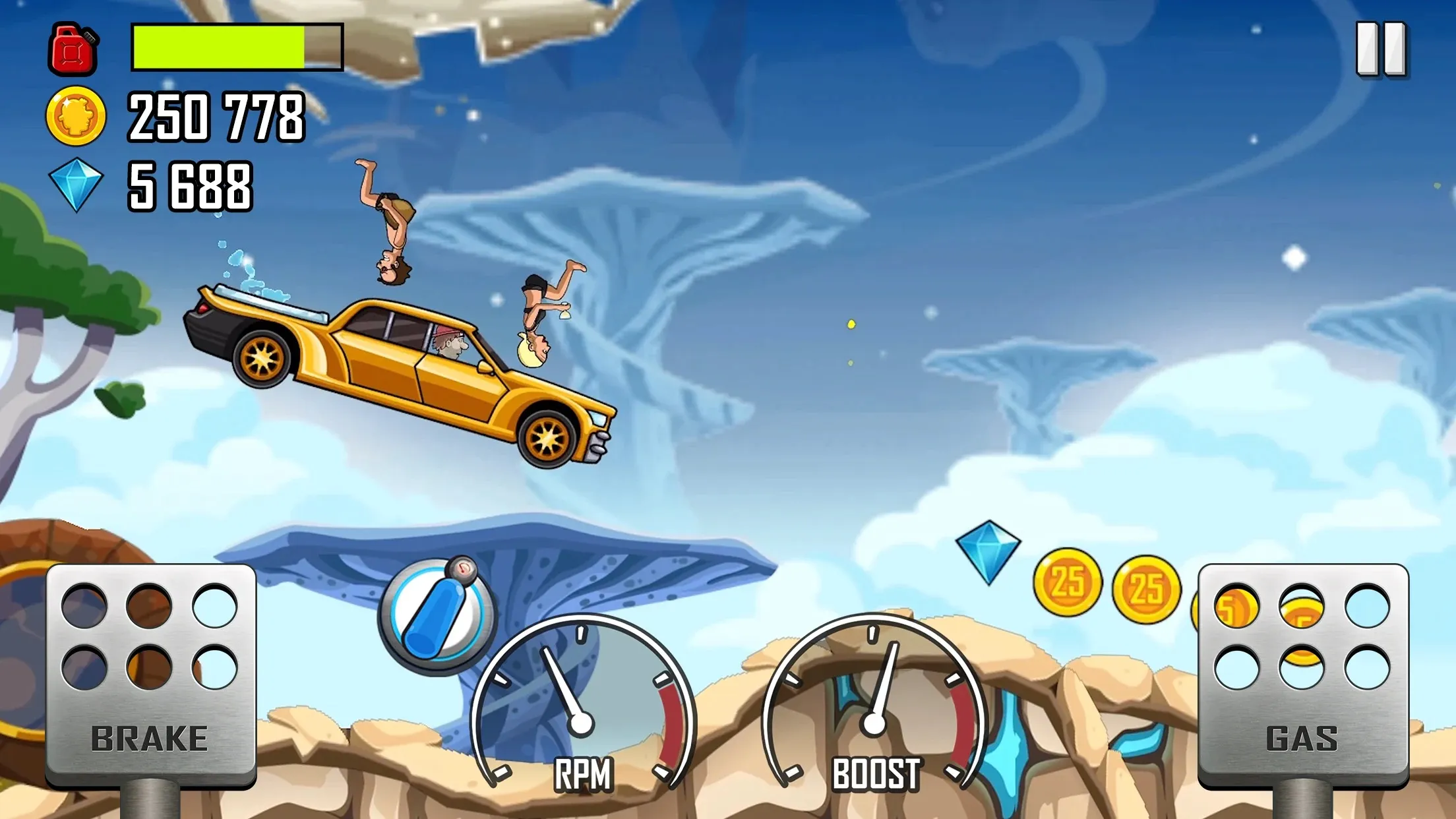 Hill Climb Racing MOD Features